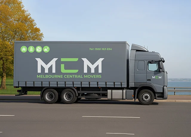 MCM Melbourne Central Movers Truck